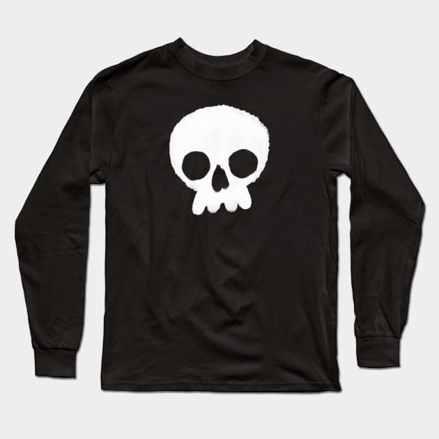 simple skull Long Sleeve T-Shirt by JIVe